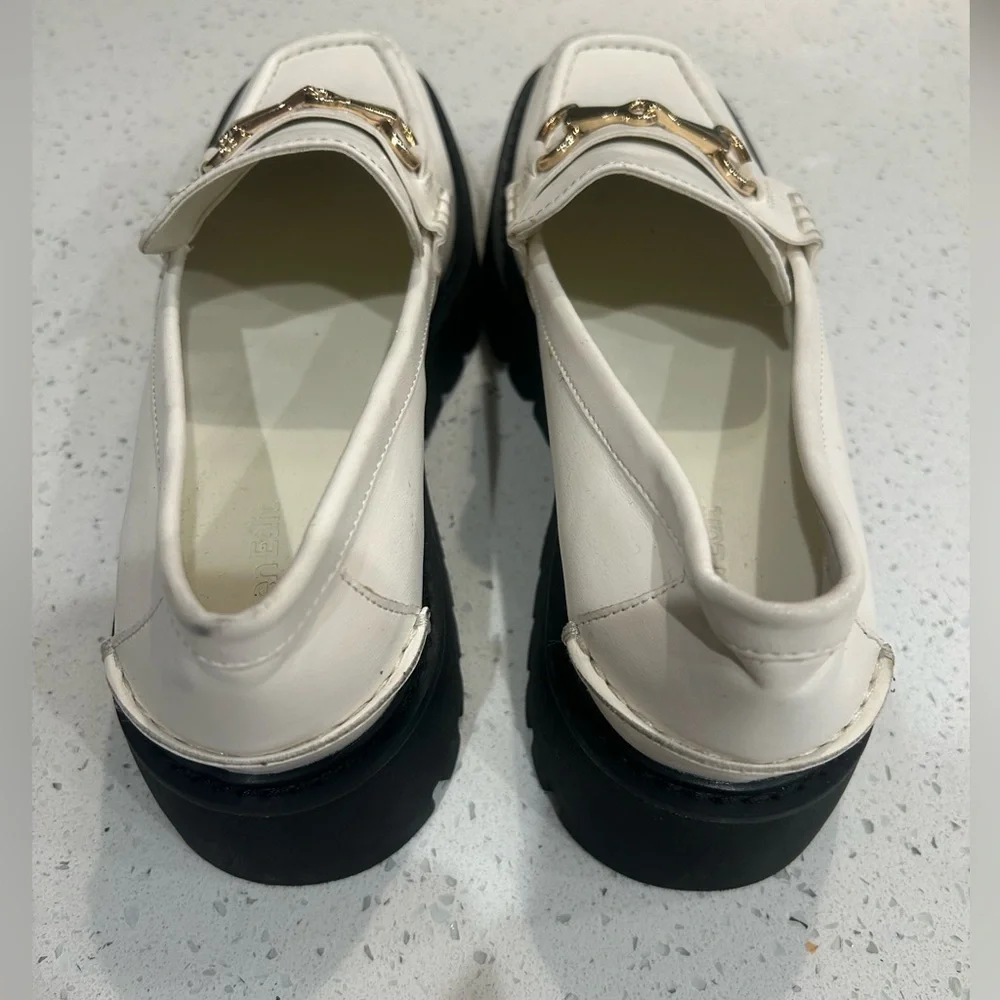 Open Edit Heather Platform Bit Loafers Sz 7.5 - Picture 5 of 12